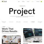 Fluxas -现代商务与机构工作室 Elementor 模板套件 3